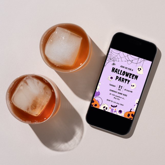 Business Halloween Mixer Office Party Custom Inbjudningar (Skapare uppladdad)