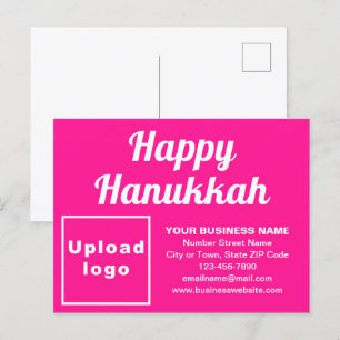 Business Hanukkah Rosa Helgdag vykort