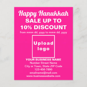 Business Hanukkah Sale on Rosa Flyer