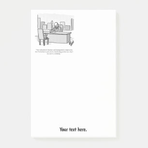 Business Humor Post-it Block