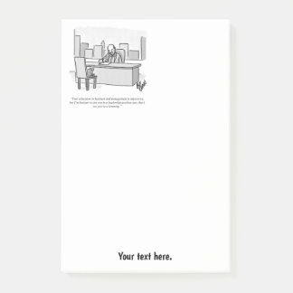 Business Humor Post-it Block