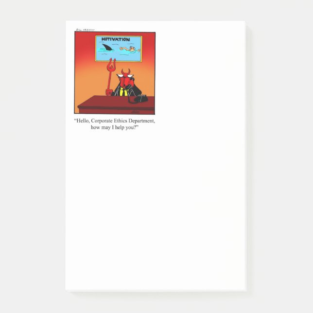 Business Humor Post- it Notes Post-it Block (Framsida)