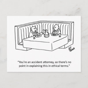 Business Humor Postkort "Percenters" Vykort