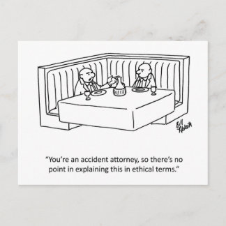 Business Humor Postkort "Percenters" Vykort