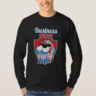 Business In The Front Party In The Back  Mullet T Shirt