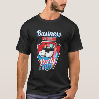 Business In The Front Party In The Back  Mullet T Shirt