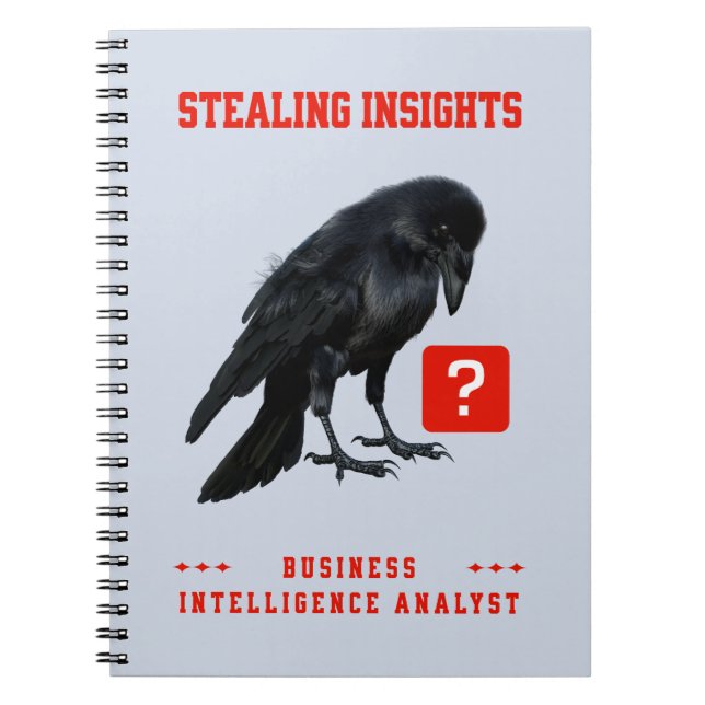 Business Intelligence-analytiker på Crow Anteckningsbok (Framsidan)