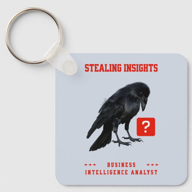 Business Intelligence-analytiker på Crow Nyckelring (Framsida)