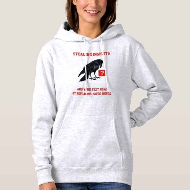 Business Intelligence-analytiker på Custom Crow T Shirt (Framsida)