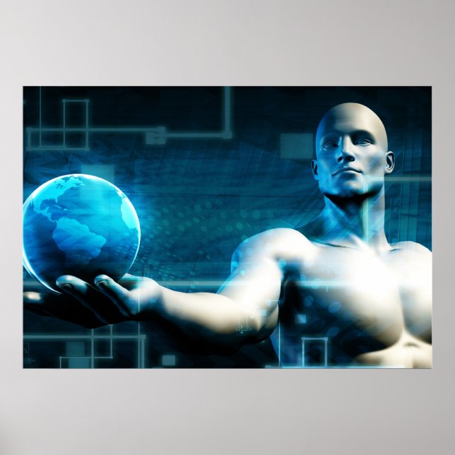 Business Intelligence with Data Abstract Poster (Framsidan)