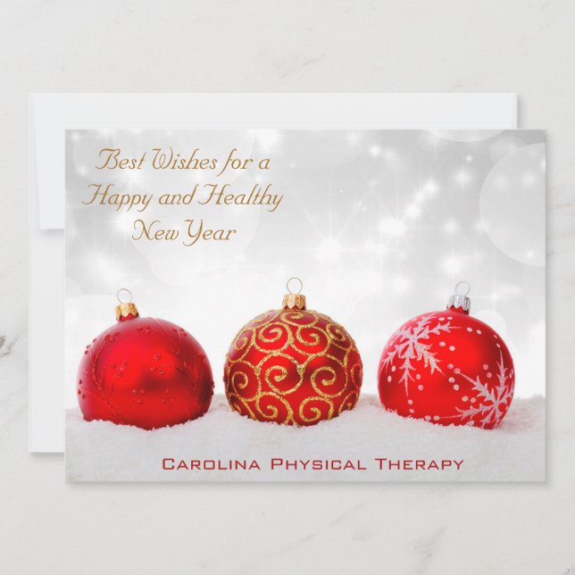 Business jul-Helgdag 2015-kalenderkort Julkort (Framsida)