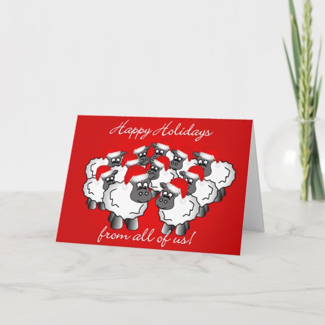 Business Julafton Helgkort (Framsida)