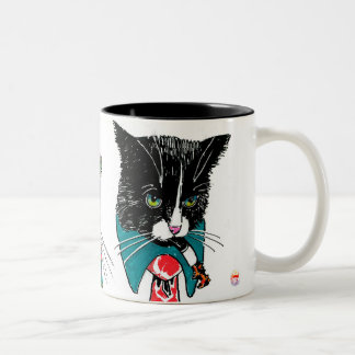 Business Kitties Mug Två-Tonad Mugg