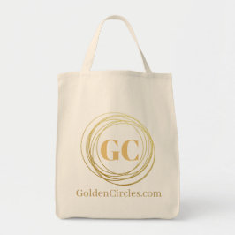 Business Livsmedel Tote Bag - Golden Circles Tygkasse