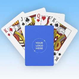 Business Logo Branding Royal Blue Casinokort