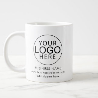 Business Logo Corporate Promotional Swag Custom Jumbo Mugg