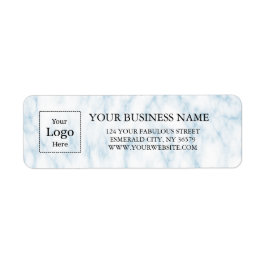 Business Logo Custom Return Address Label Returadress Etikett