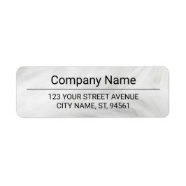 Business Logo Custom Return Address Label Returadress Etikett