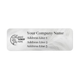 Business Logo Custom Return Address Label Returadress Etikett