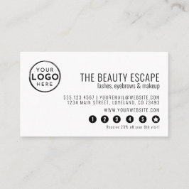 Business Logo Loyalty Card Lojalitetskort
