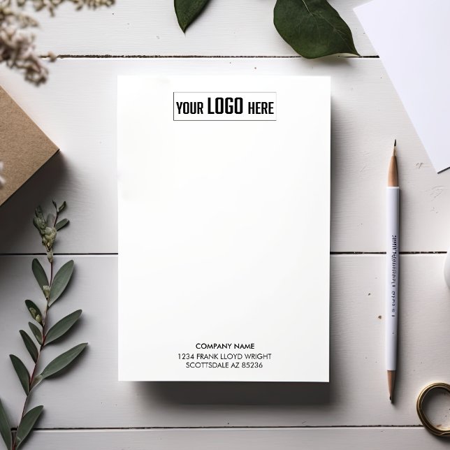 Business Logotyp Anpassningsbar Company Customized Post-it Block (Skapare uppladdad)