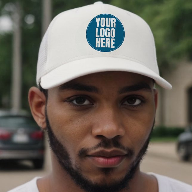 Business Logotyp Anpassningsbar Company Photo Keps (Skapare uppladdad)