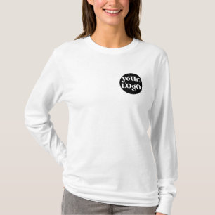 Business Logotyp Branded Front and Back T Shirt