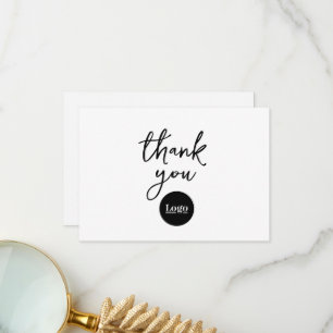 Business Logotyp Branding Tack Kort