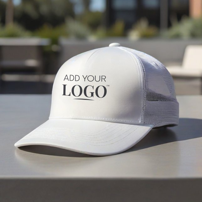 Business Logotyp Company Brand Marknadsföring Prom Keps (Add Your Logo Custom Trucker Hats)