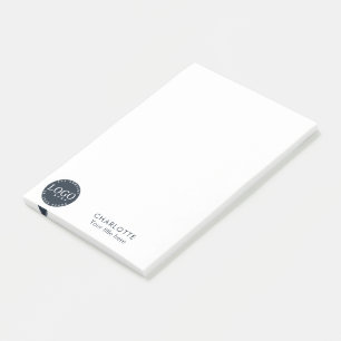Business Logotyp Company Office Promo Post-it Block