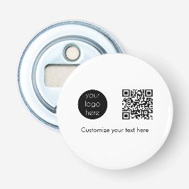 Business Logotyp Company Promoting QR-kodtext Flasköppnare