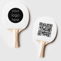 Business Logotyp Company QR Code Bord Tennis