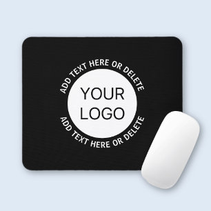 Business Logotyp eller någon bild och redigerbar t Musmatta