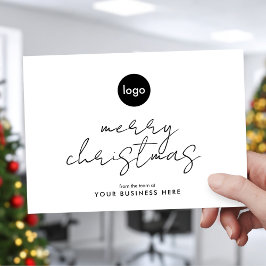 Business Logotyp God jul Julkort