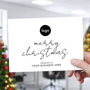 Business Logotyp God jul Julkort