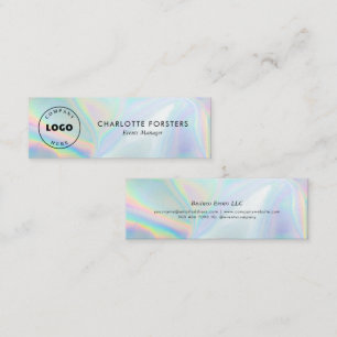 Business Logotyp Holophy Corporate Employee Mini Visitkort