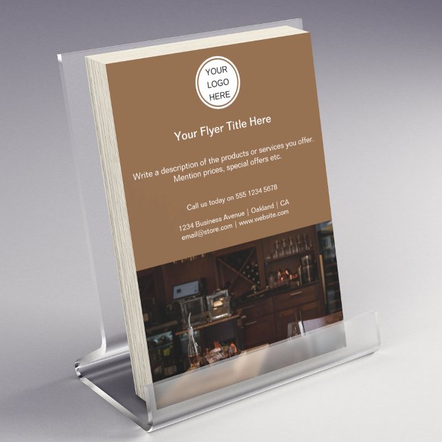 Business Logotyp l Marknadsföring Restaurant Cater Flygblad (Skapare uppladdad)