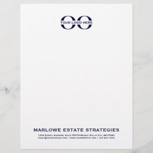 Business Logotyp Letterhead Brevhuvud
