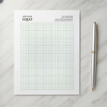 Business Logotyp Minimalist 5 x 5 Graph Sch Pad
