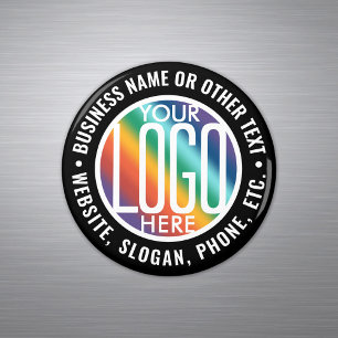 Business Logotyp Minimalist Company Advertising Bl Magnet