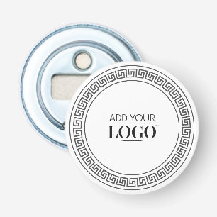 Business Logotyp Modern Elegant Snyggt Grekiska Me Flasköppnare