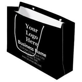 Business Logotyp Namn Black White Adress Mobil No.