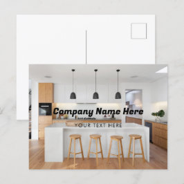 Business Logotyp Namn Company Promotional Photo Helg Vykort