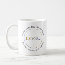 Business Logotyp Namn Slogan-minimalistisk Profess Kaffemugg