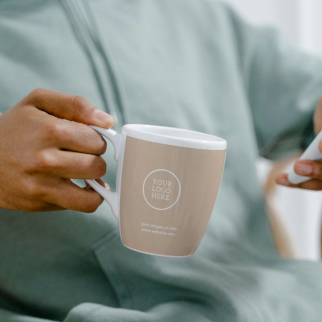 Business Logotyp Office Modern Kaffemugg (Skapare uppladdad)