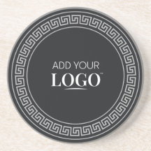 Business Logotyp Promoted Branded Company Round