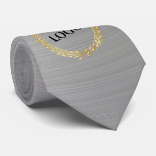 Business Logotyp Promotional Company Silver Slips