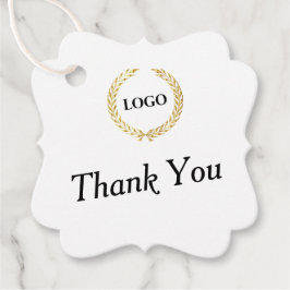 Business Logotyp Promotional Company Tack Gåvor Etiketter