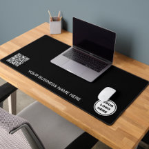 Business Logotyp & QR Code l Promotive Black White