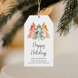 Business Logotyp QR-kod Glad helg jul Presentetikett